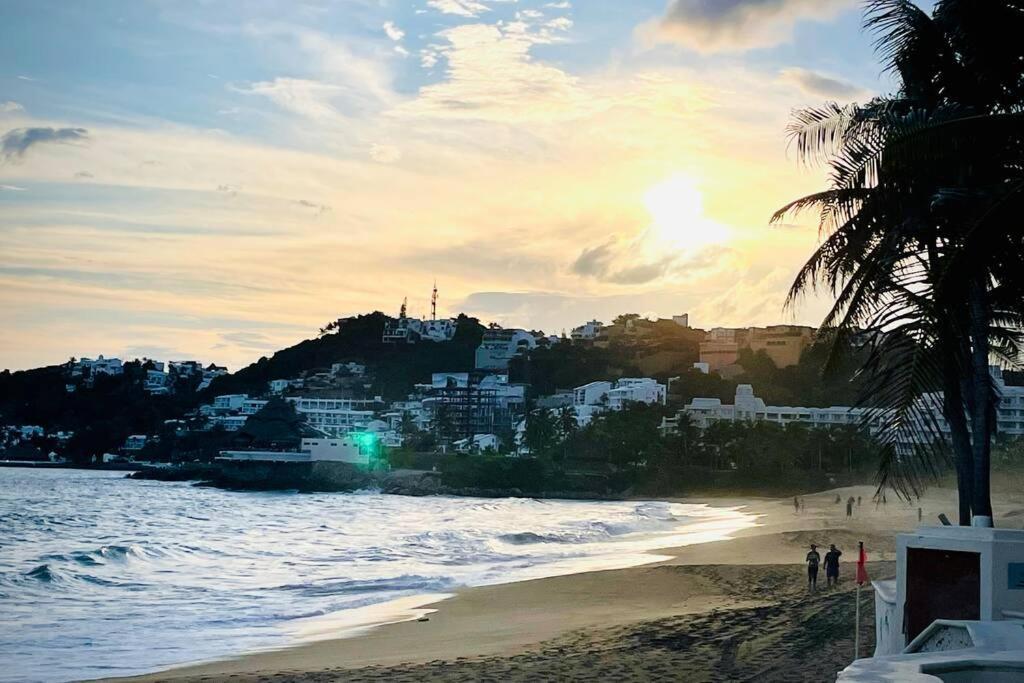 Espectacular Apto A Pie De Playa Con Vista Al Mar Мансанильо Экстерьер фото